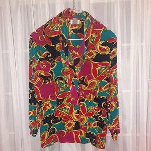 Vintage Silk Power Top